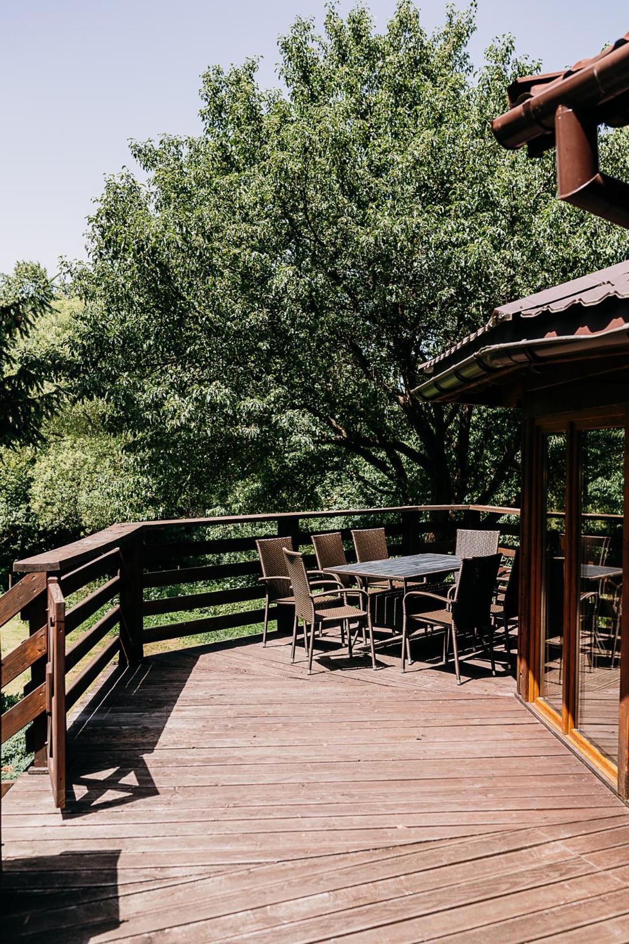 Villa Mysliwska Chata Na Skraju Lasu à Wojtkowa Extérieur photo